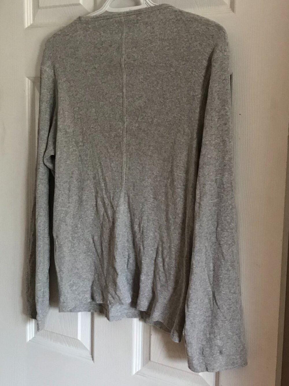 Quince Long Sleeved Ribbed Cashmere Top Sweater LG NEW - Picture 4 of 4